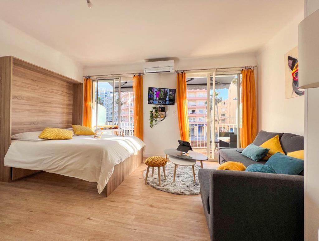 Appartement Vue Mer Parking Prive Place Med كانيه المظهر الخارجي الصورة